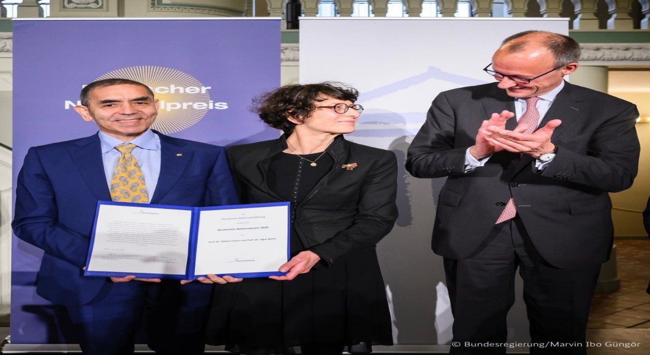 Alman Ulusal Ödülü Türeci ve Şahine verildi