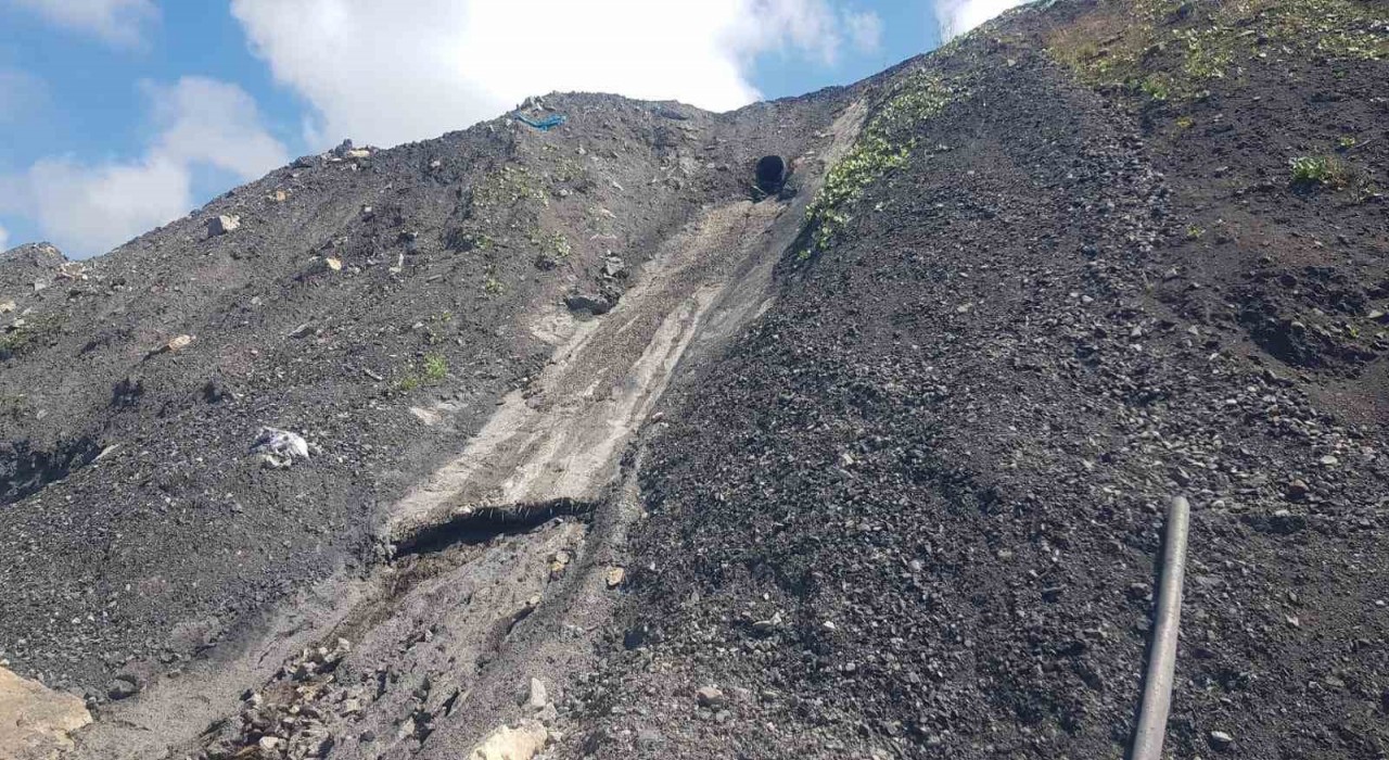 Amasrada denizi kirleten kömür ocağına 1,3 milyon lira ceza ve suç duyurusu