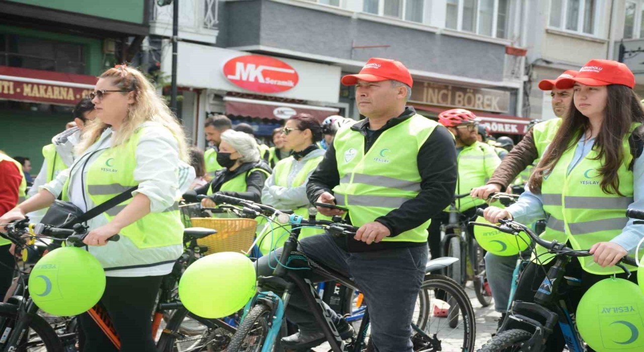 Anadolu Üniversitesinden 12. Yeşilay Bisiklet Turuna destek