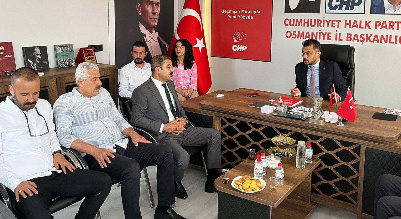 Anahtar Parti'den CHP’ye Taziye Ziyareti
