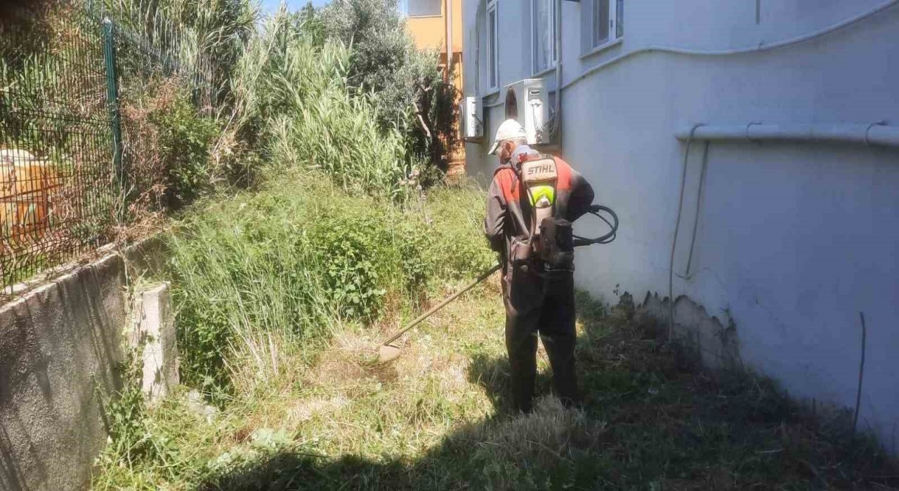 Antakya Belediyesinden parklar ve yeşil alanlarda titiz çalışma