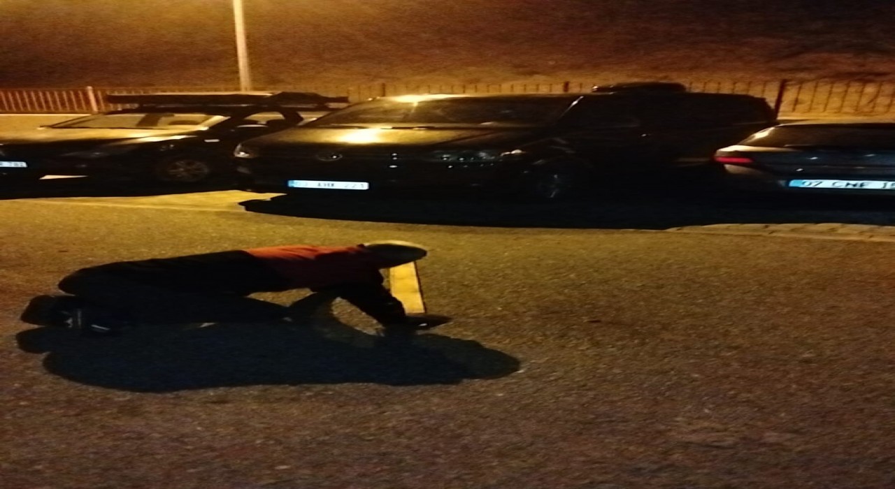 Araçların içerisine giren fareler vatandaşları alarma geçirdi