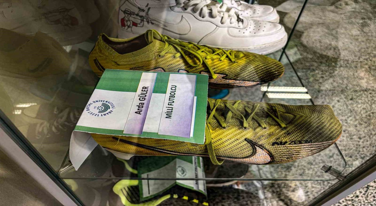 Arda Güleri, Real Madride transfer ettiren kramponlar bu müzede