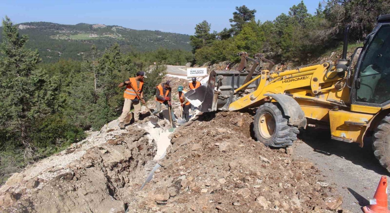 ASATtan Korkutelide 28 kilometrelik içme suyu çalışması