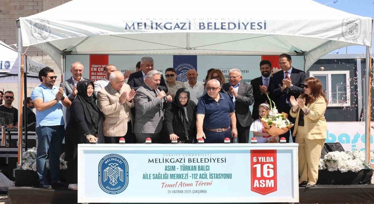 Asım - Türkan Balcı ASM ve 112 Acil İstasyonunun temeli atıldı