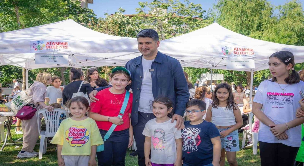 Ataşehirde doğaseverleri buluşturan çevre festivali: Çevre bilinci etkinliklerle güçlendi