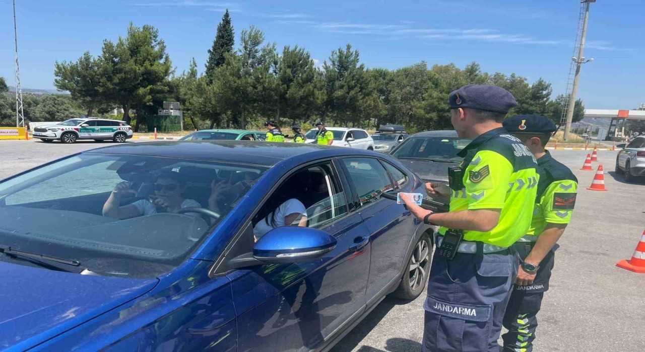 Aydın jandarması bayram trafiğine karşı teyakkuzda