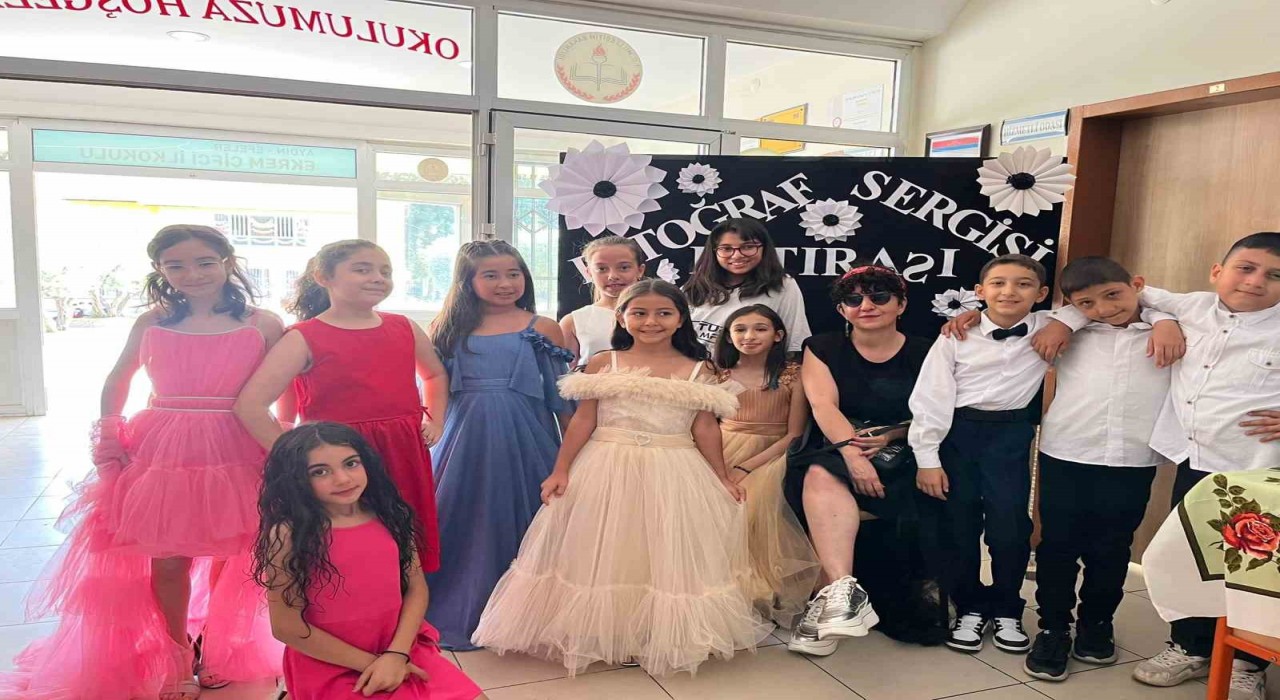 Aydında Çocukların gözünden pazar sergisi