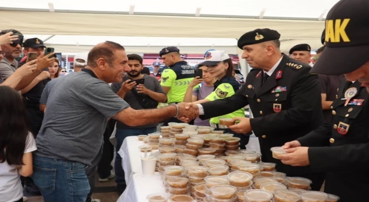 Aydında Jandarma şehitleri unutmadı