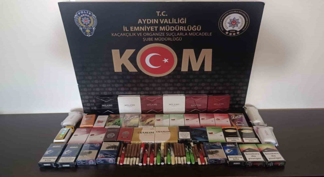 Aydında KOM ekipleri kaçakçılığa geçit vermiyor