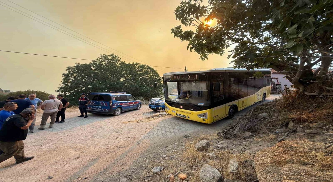 Aydında köyler tahliye edilmeye başlandı