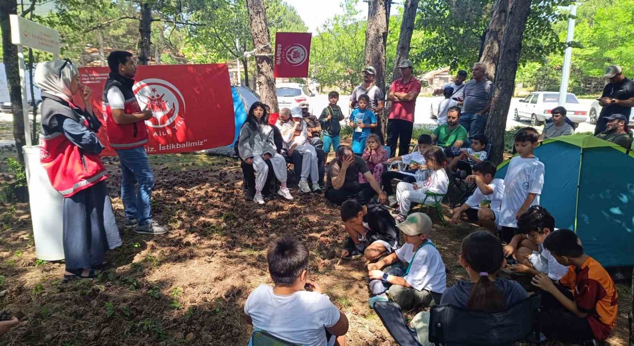 Babalar gününde ‘Baba Çocuk Kampı