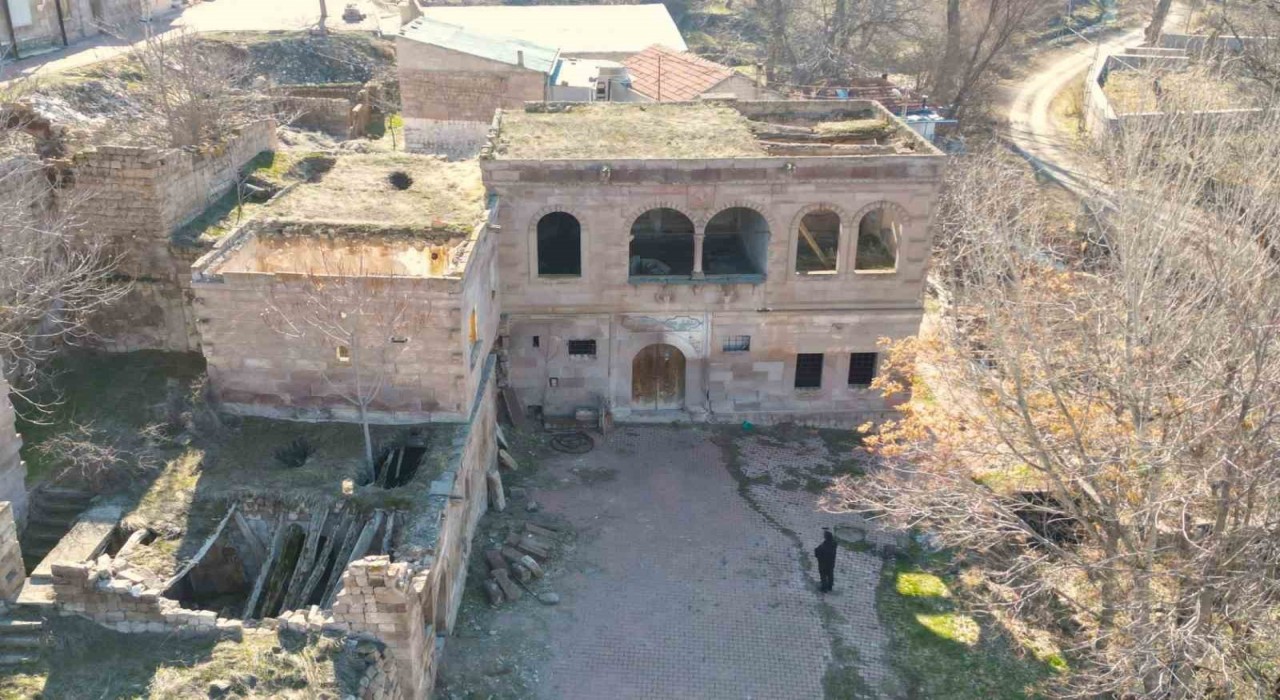 Bağpınardaki tarihi konak için çalışmalar başladı