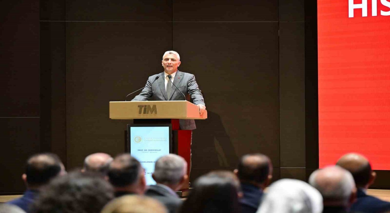 Bakan Bolat: ‘‘Hizmet ihracatı hedefi 121 milyar dolar
