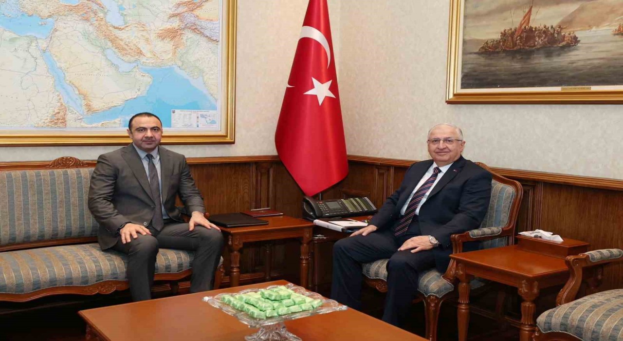 Bakan Güler, Azerbaycanın İstihbarat Başkanı Korgeneral Sultanovu kabul etti