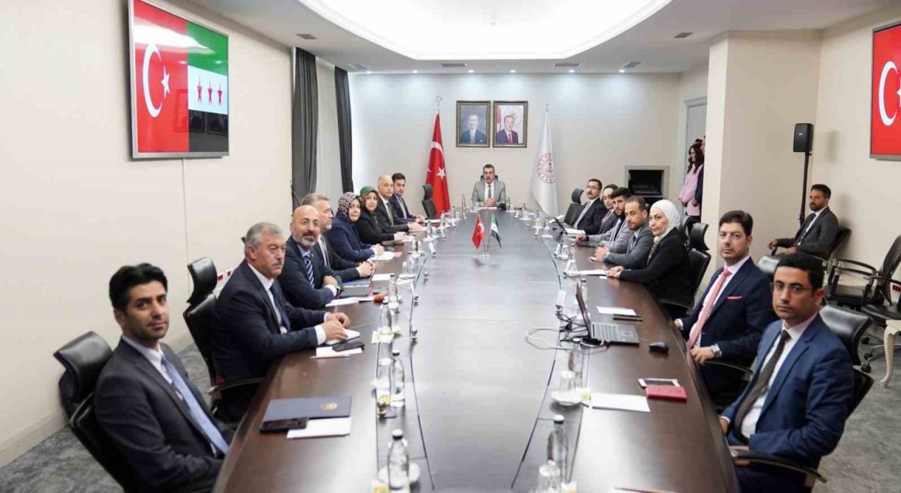 Bakan Tekin, Suriye Eğitim Bakanlığı ile iş birliği değerlendirme toplantısına katıldı