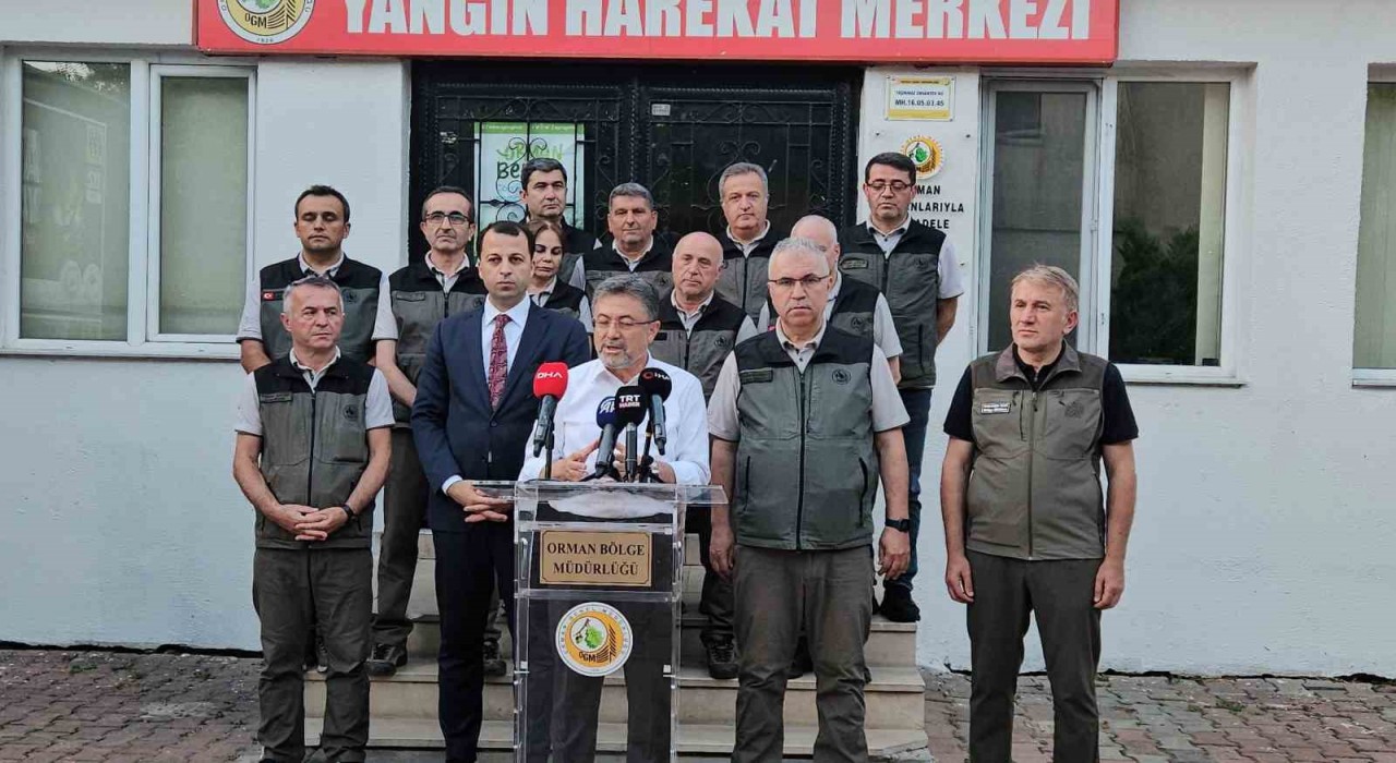 Bakan Yumaklı: Sadece izmarit atılması sebebiyle 81 yangın çıktı, piknik ateşinden 50 yangın çıktı