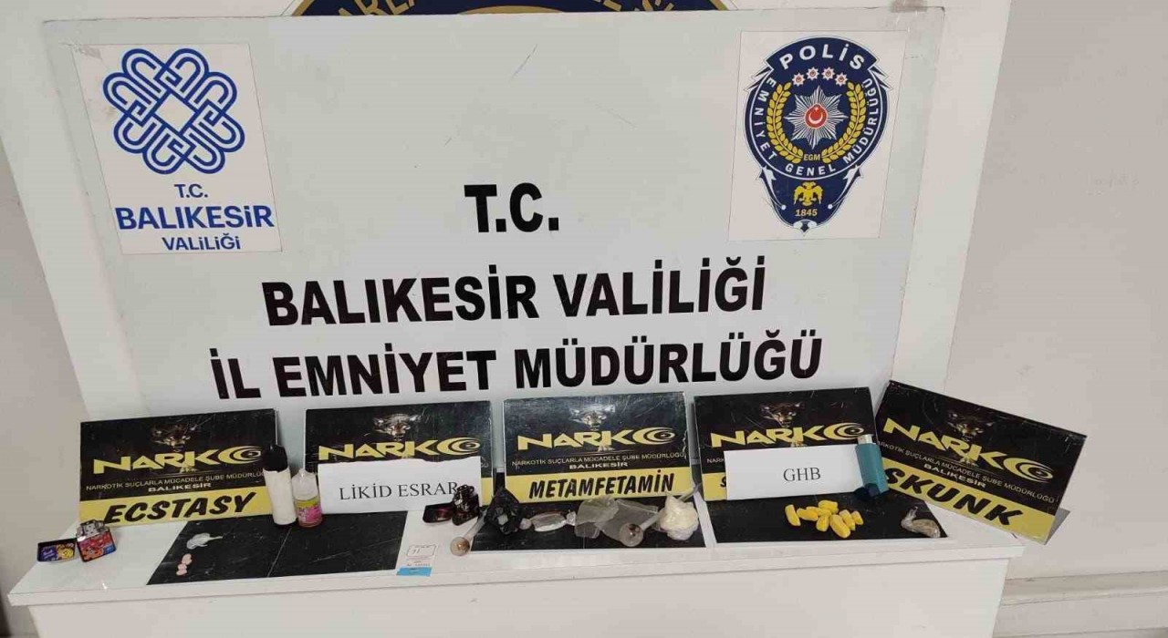 Balıkesirde 90 gram esrar yakalandı