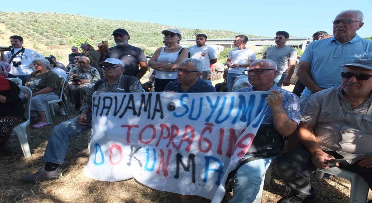 Balıkesirde mahalle halkının katı atık geri dönüşüm tesisi isyanı