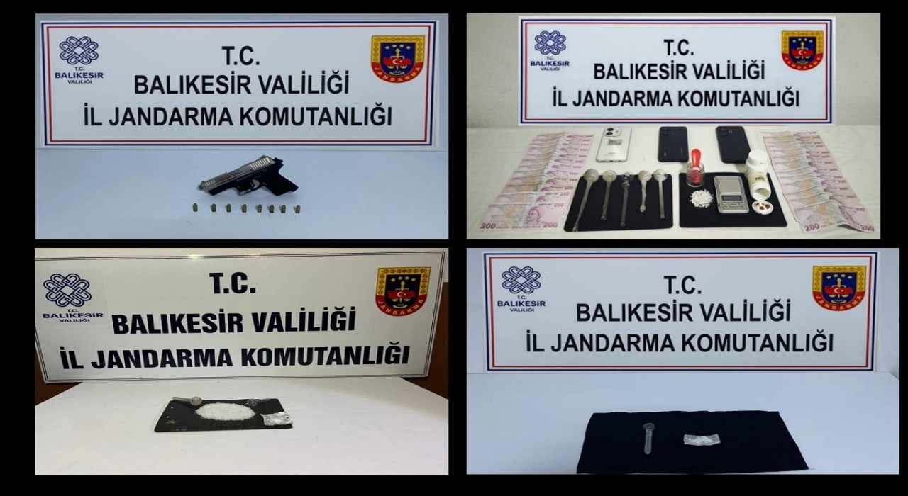 Balıkesirde uyuşturucu operasyonu: 3 tutuklama