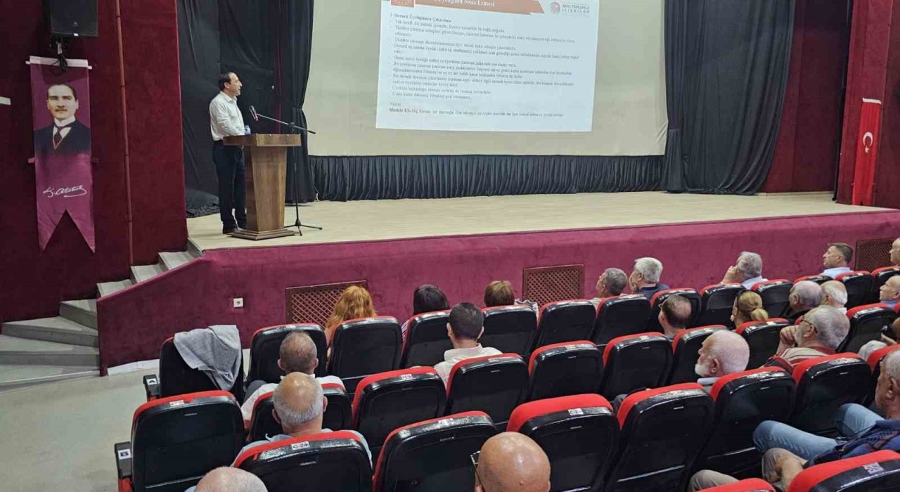 Bandırmada Sivil Toplum Kurulularına yönelik eğitim ve rehberlik programı
