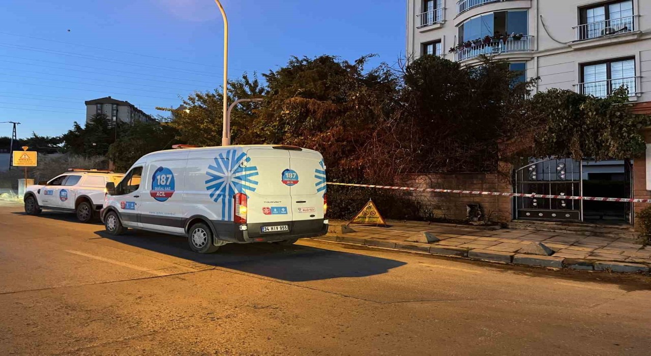 Başakşehirde elektrik kablolarında çıkan yangın doğalgaz kutusuna sıçradı
