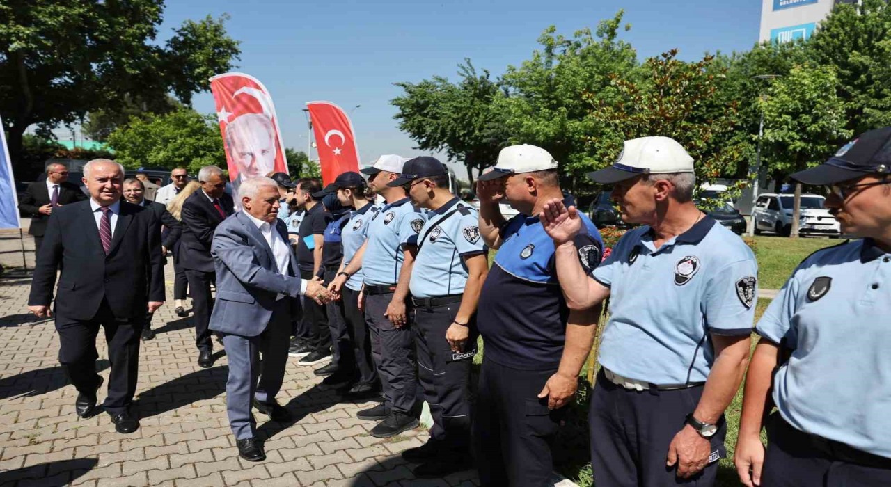 Başkan Bozbey, Büyükşehir ailesiyle bayramlaştı