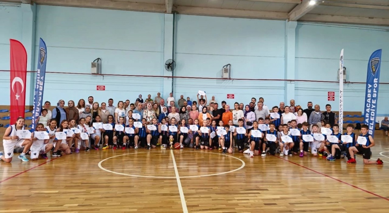 Başkan Karabatıdan minik sporculara moral ziyareti