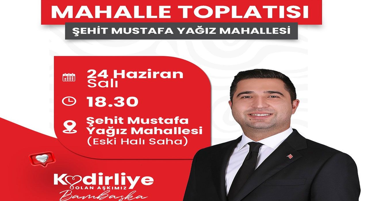 Başkan Olcar, Kadirli'de Mahalle Buluşmalarına Devam Ediyor