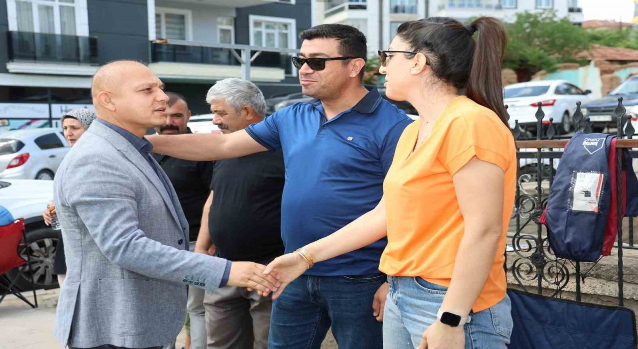 Başkan Önaldan LGSye giren öğrencilere moral ziyareti