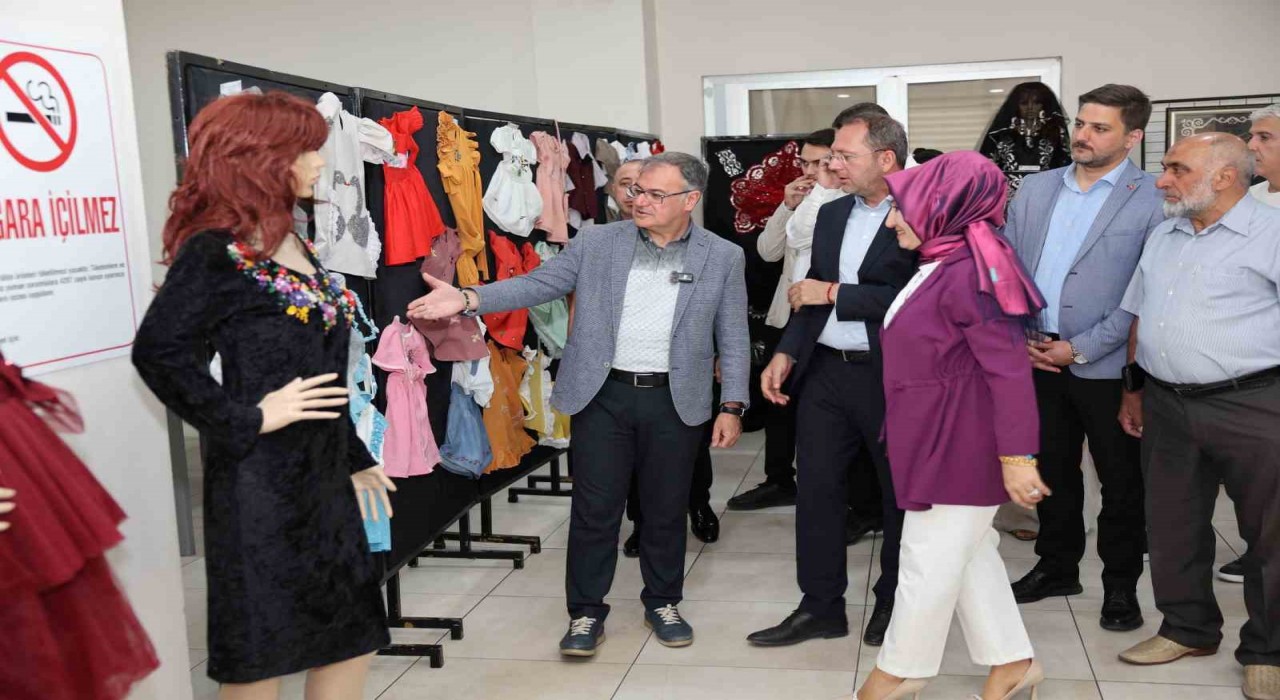 Başkan Özdoğan: Kadınlarımızın üretimi, Hacıların gücüne güç katıyor