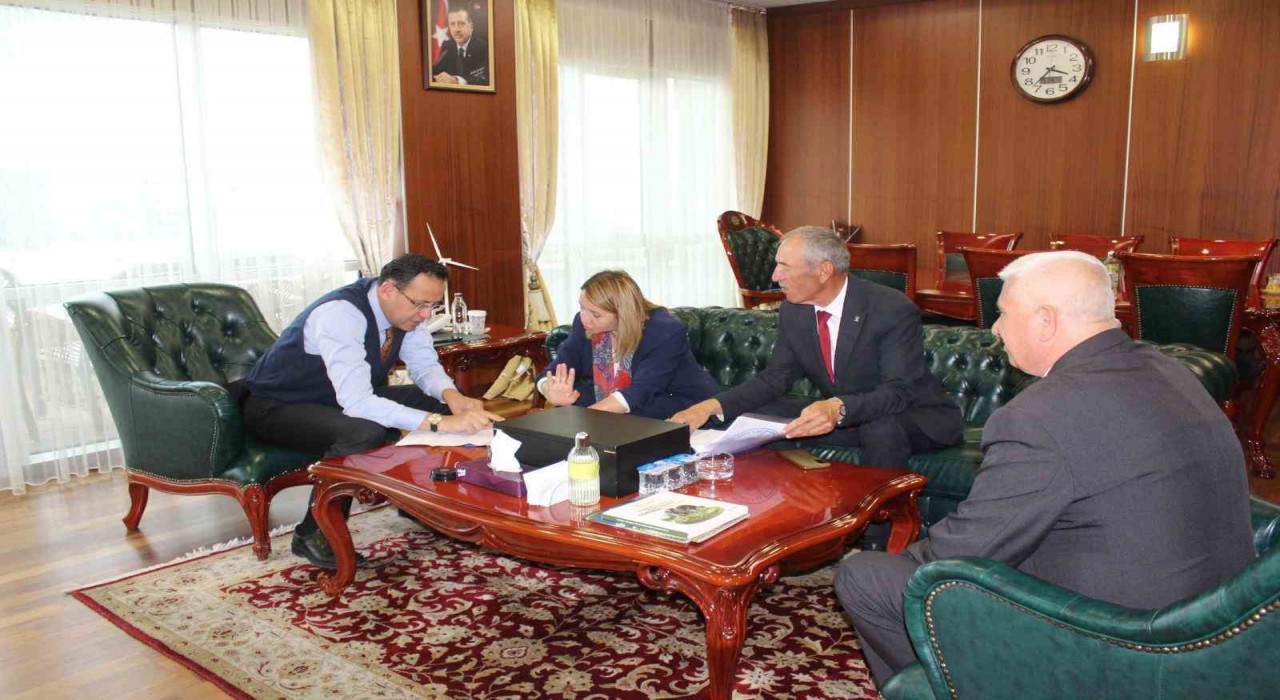 Başkan Zekiye Tekinden, Ankarada tarım odaklı temaslar