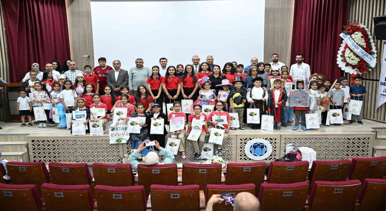 Battalgazide miniklerden geri dönüşüm etkinliği