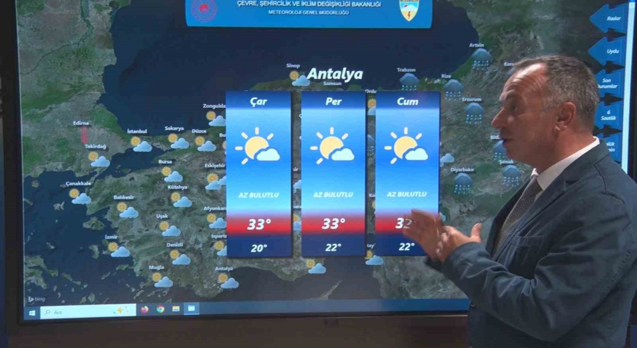 Bayram boyunca ülke genelinde sıcak hava hakim olacak