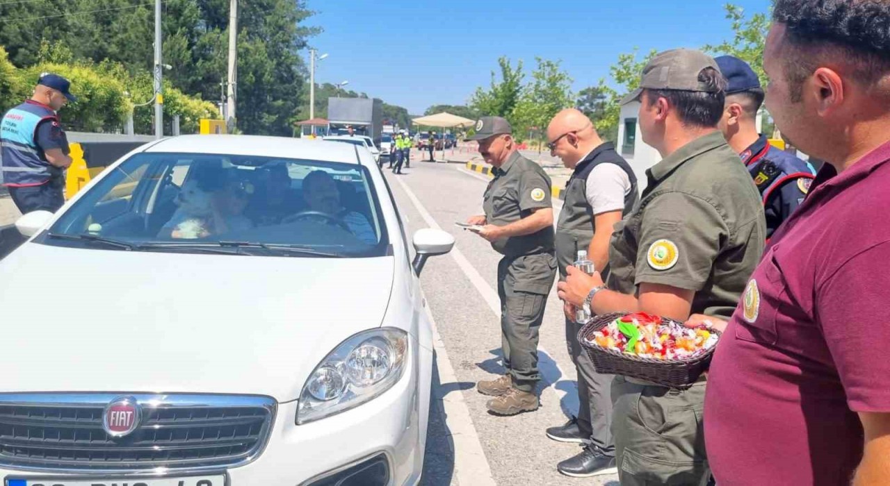Bayram tatilcilerine broşürlü yangın uyarısı