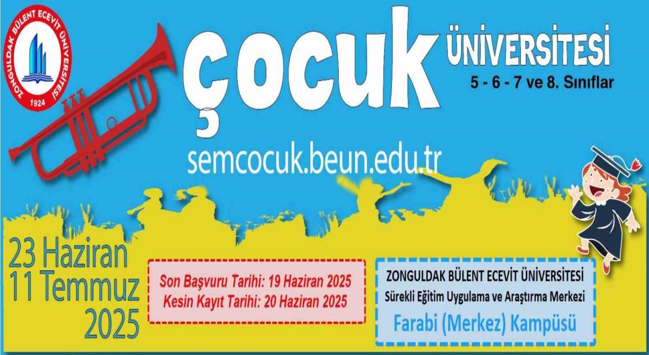 BEUNden 5-8. sınıf öğrencilerine yaz fırsatı; Çocuk Üniversitesi başlıyor