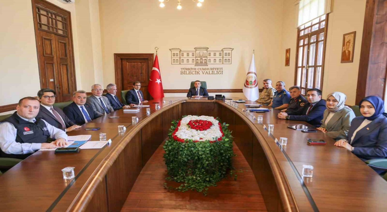 Bilecikte ‘Asayiş ve Güvenlik Toplantısı yapıldı