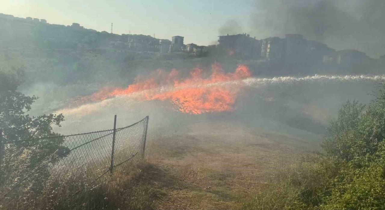 Bilecikte otluk alanda çıkan yangın söndürüldü