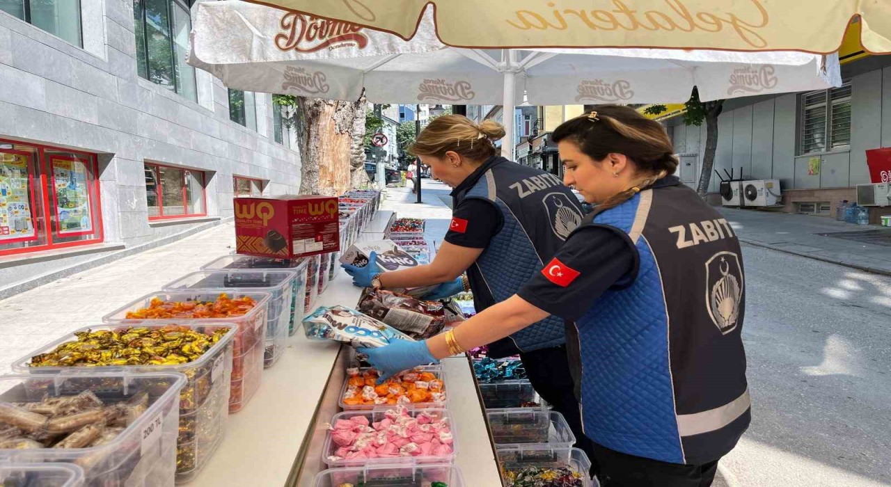 Bilecikte şeker ve çikolata ürünleri yakın takibe alındı