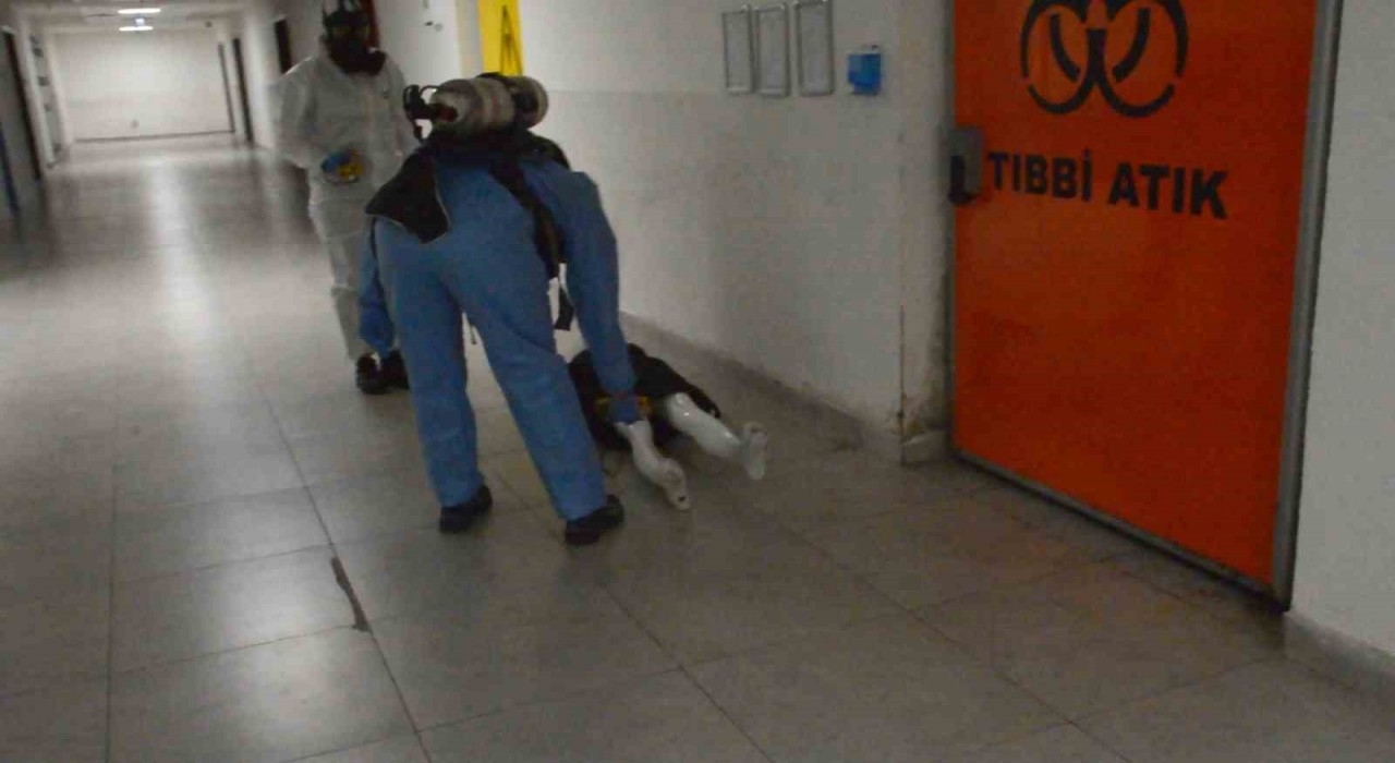 Bilecikte Turuncu Kod tatbikatı gerçeği aratmadı