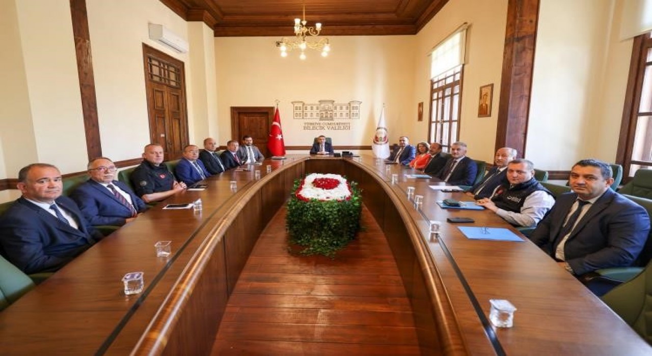 Bilecikte ‘Valilik Şube Müdürleri Toplantısı gerçekleştirildi