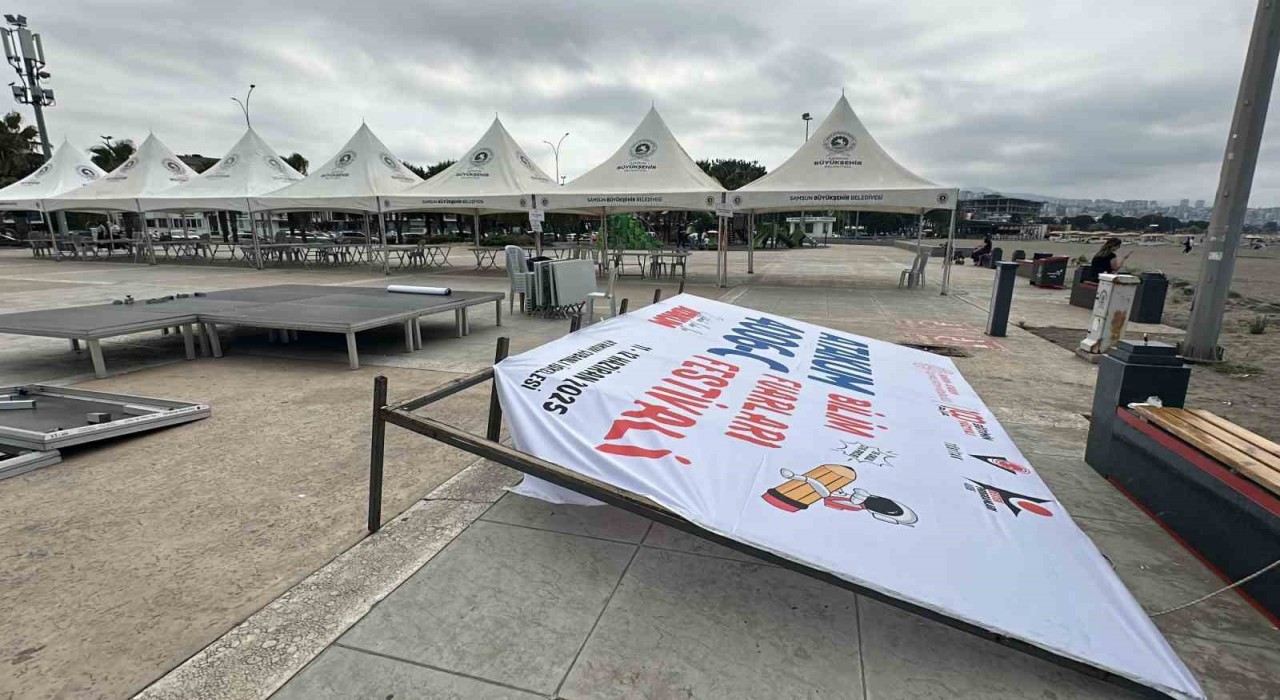 Bilim fuarında korkutan kaza: Pankart devrildi, 5 öğrenci yaralandı