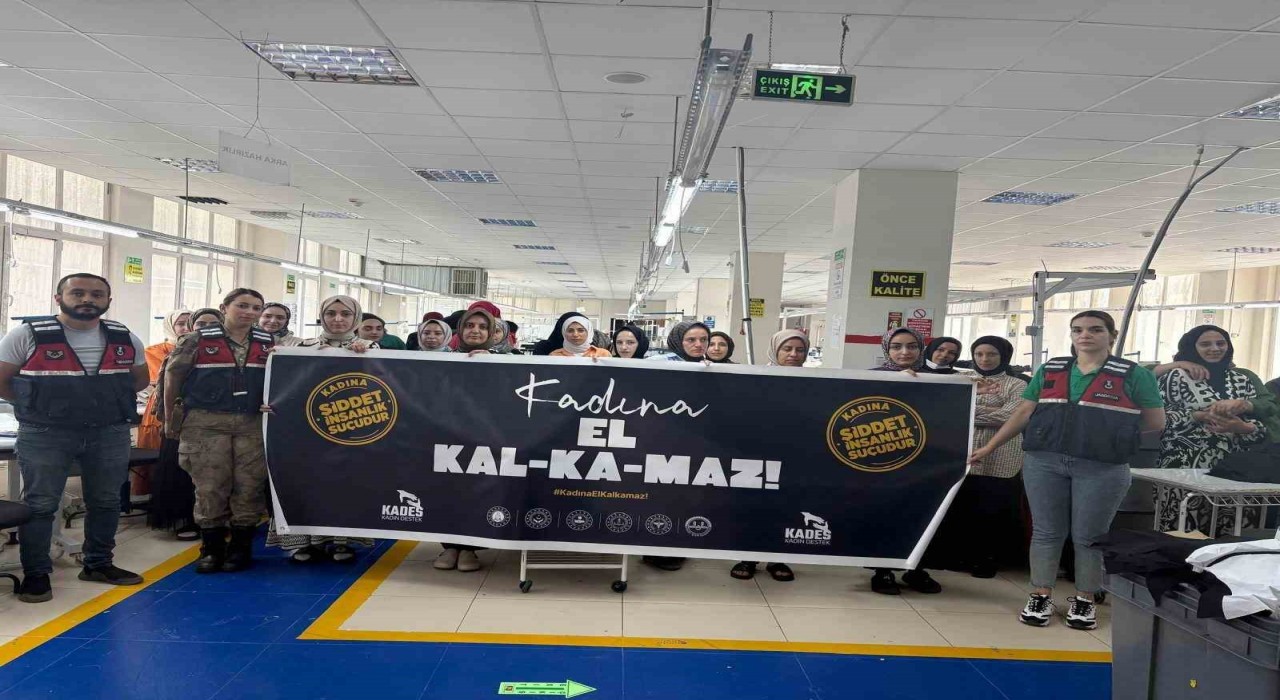 Bingölde jandarma ekiplerince KADES tanıtıldı