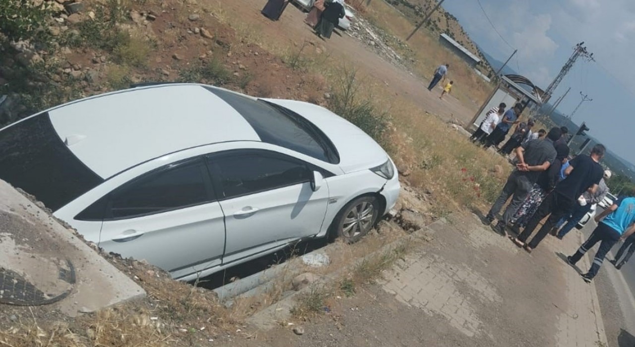 Bingölde trafik kazası: 1 yaralı