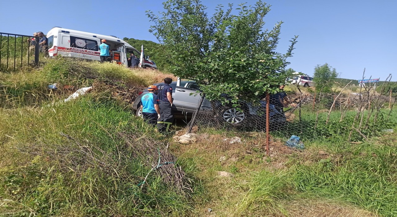 Bingölde trafik kazası: 2 yaralı