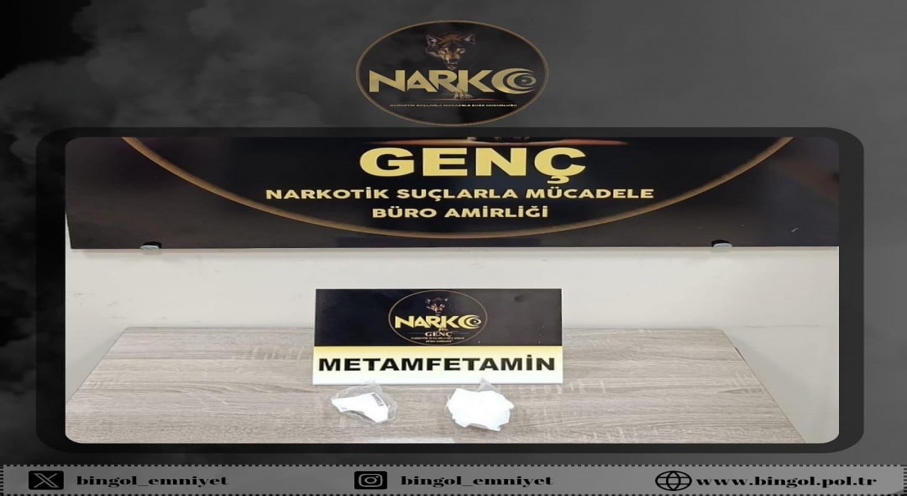 Bingölde uyuşturucu madde ele geçirildi
