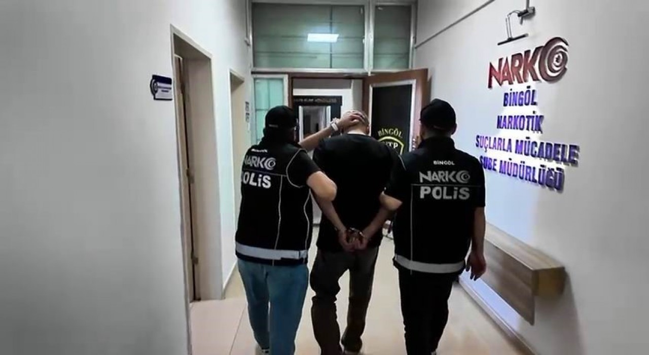 Bingölde uyuşturucu operasyonu: 2 gözaltı