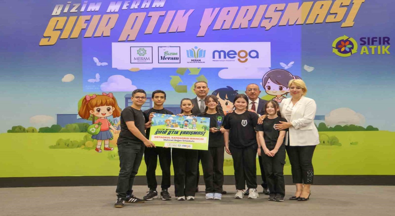 ‘Bizim Meram Sıfır Atık Yarışması ödülleri sahiplerini buldu