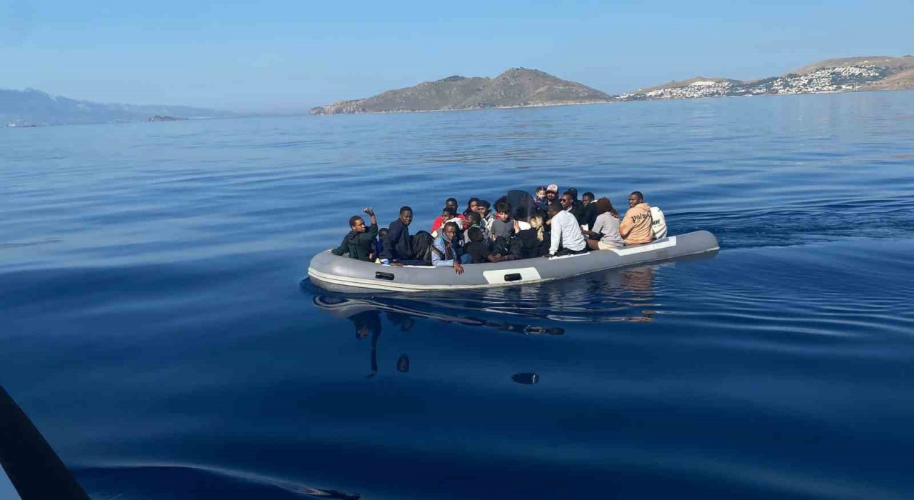 Bodrumda 25 düzensiz göçmen yakalandı