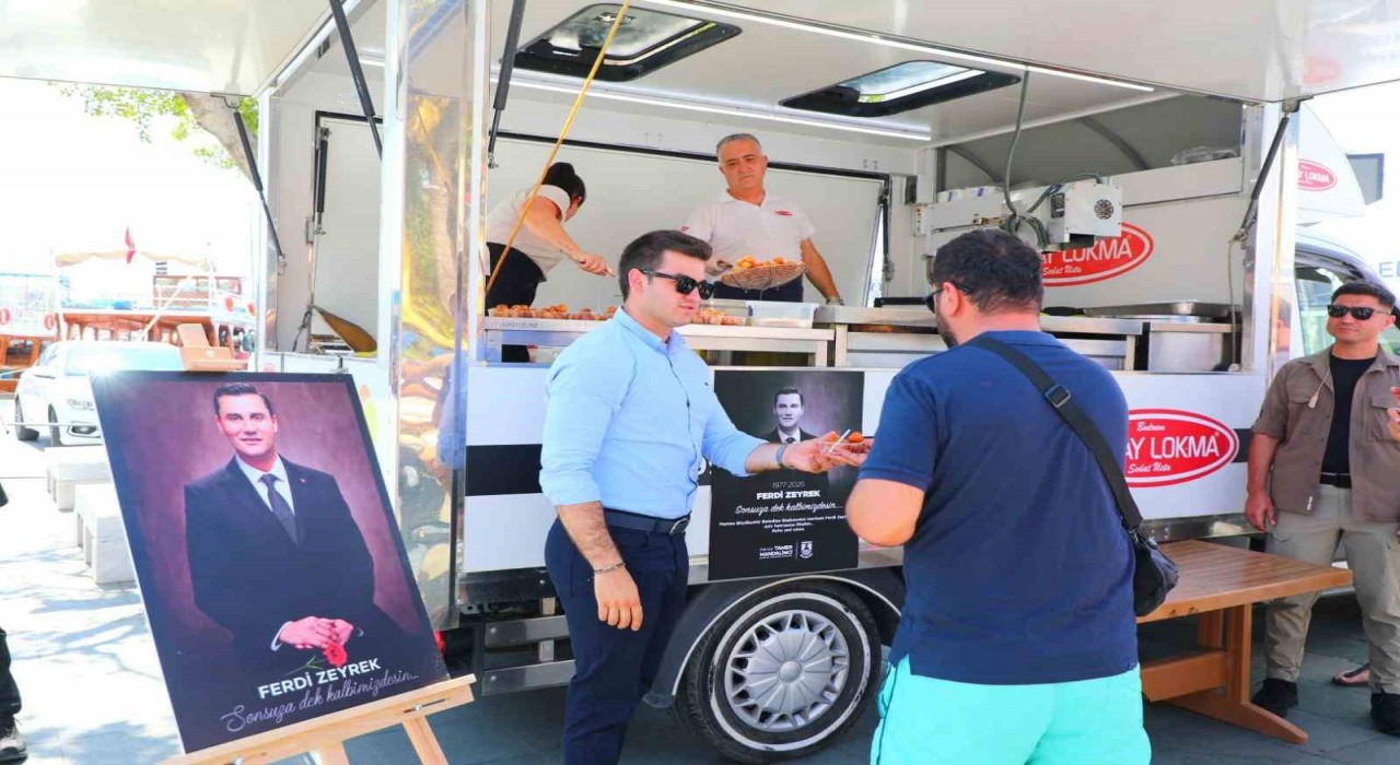 Bodrumda Ferdi Zeyrek için lokma hayrı